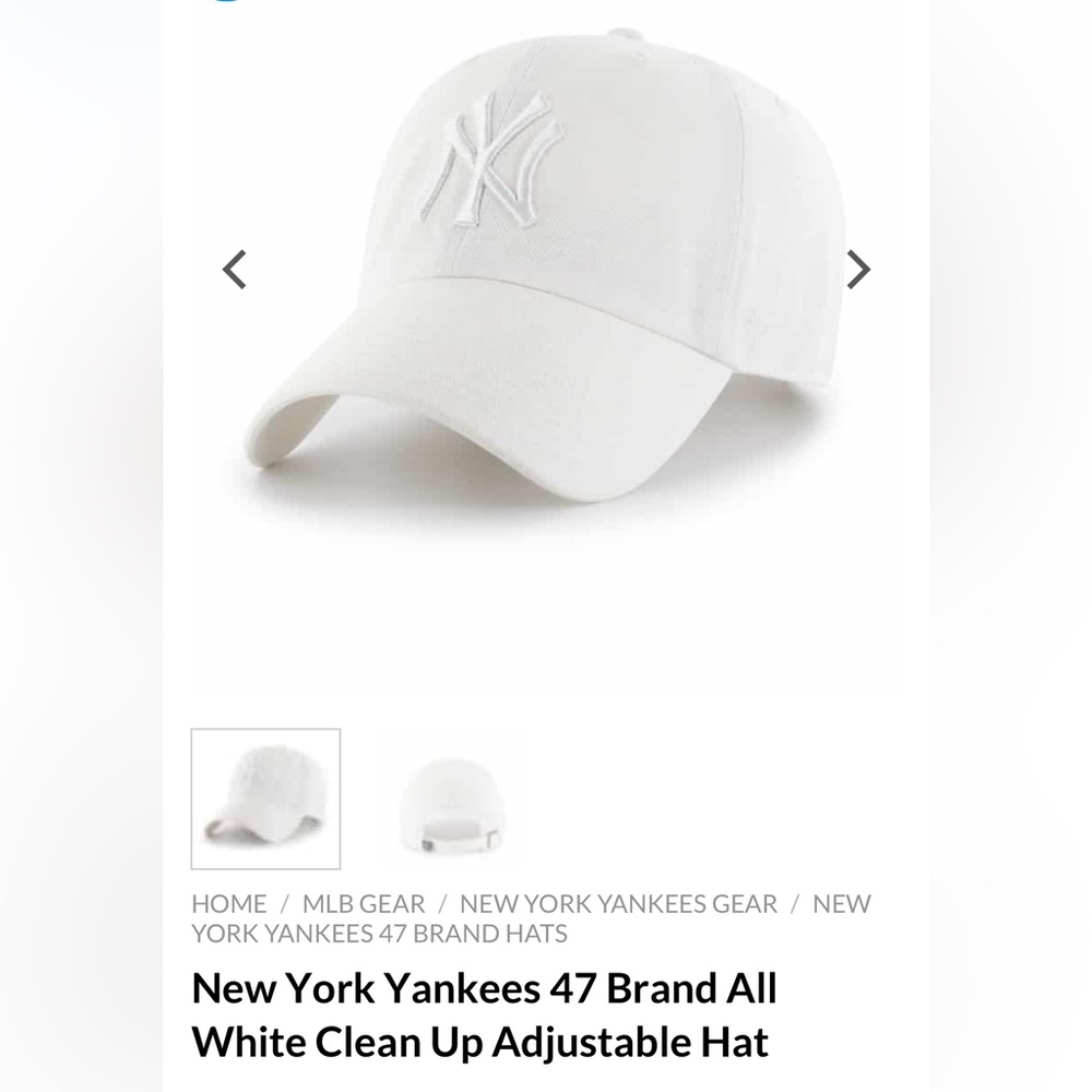 Brand ‘47 New York Yankees hat.